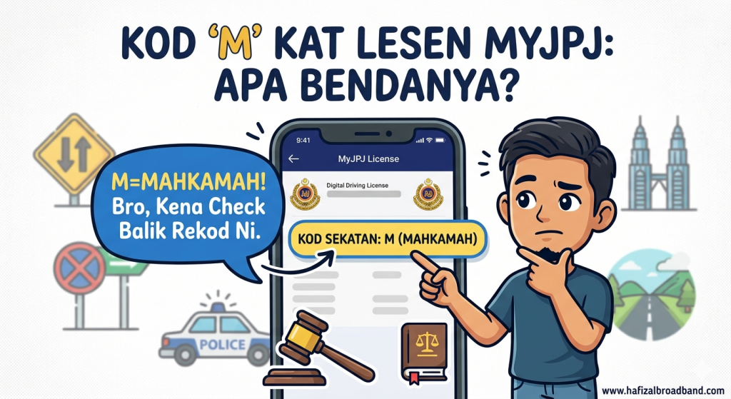 aplikasi MyJPJ Kod M
