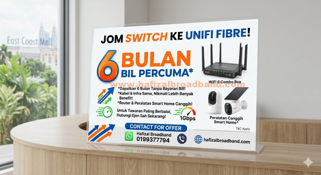 promosi tukar ke unifi fibre 2026